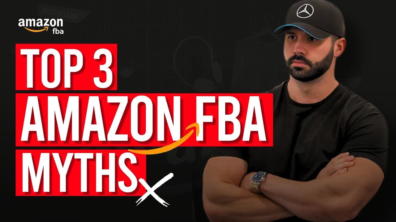 EcomSideHustle debunking top 3 Amazon FBA myths thumbnail